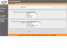Tablet Screenshot of insolvenzverwalter.justiz.gv.at